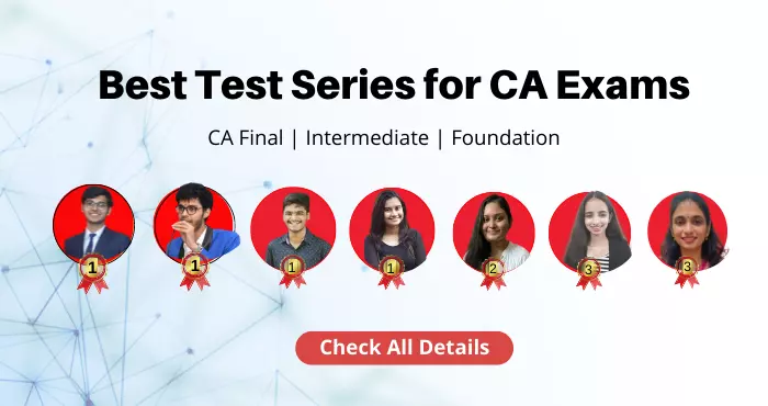 Best test series for CA Final
