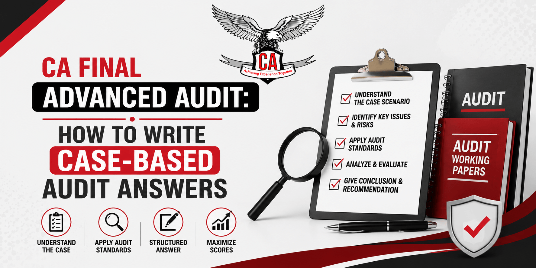 CA Final Advance Audit: How to Write Case-Based Audit Answers