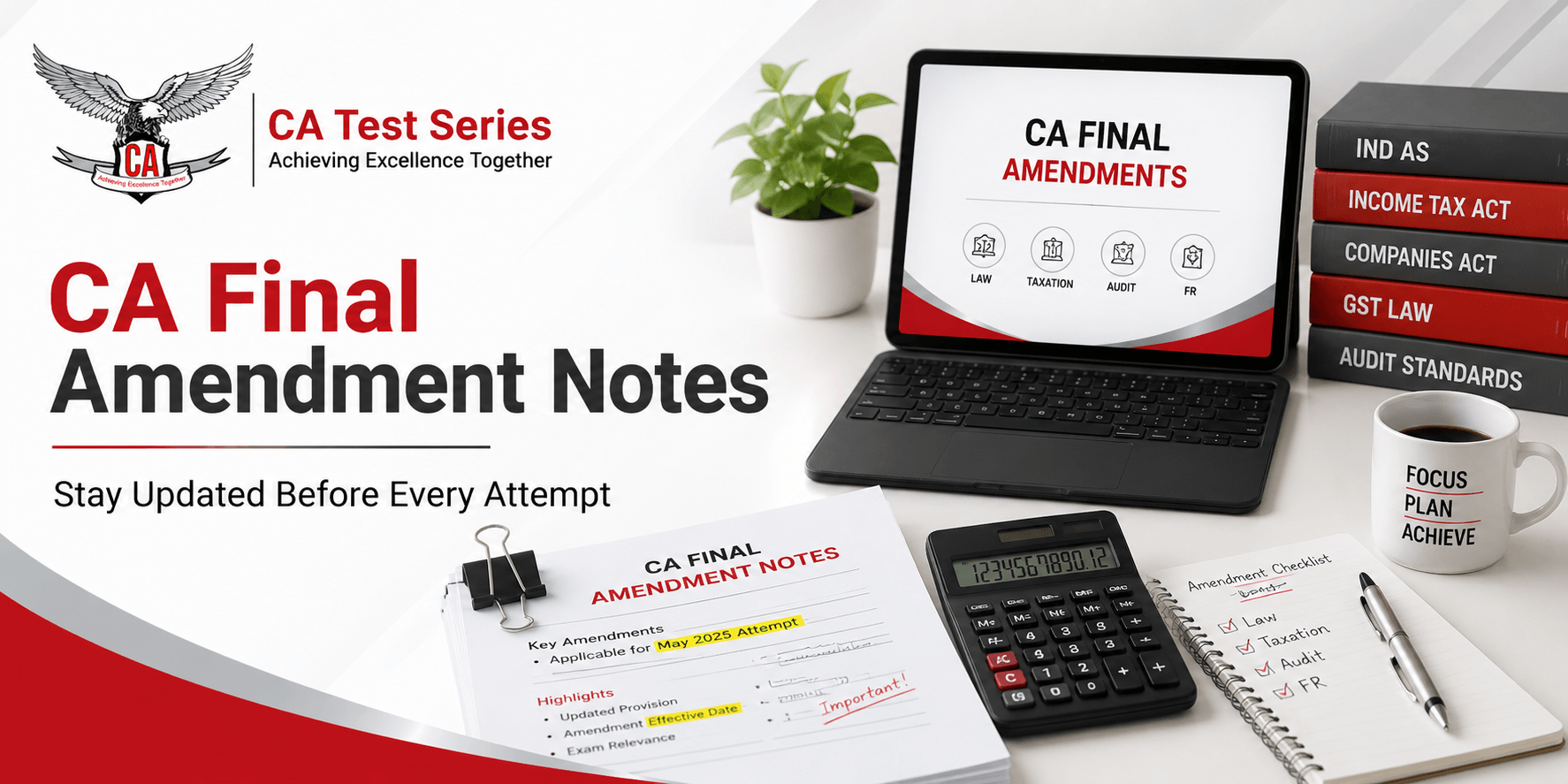 CA Final Amendment Notes: How to Stay Updated Before Every Attempt