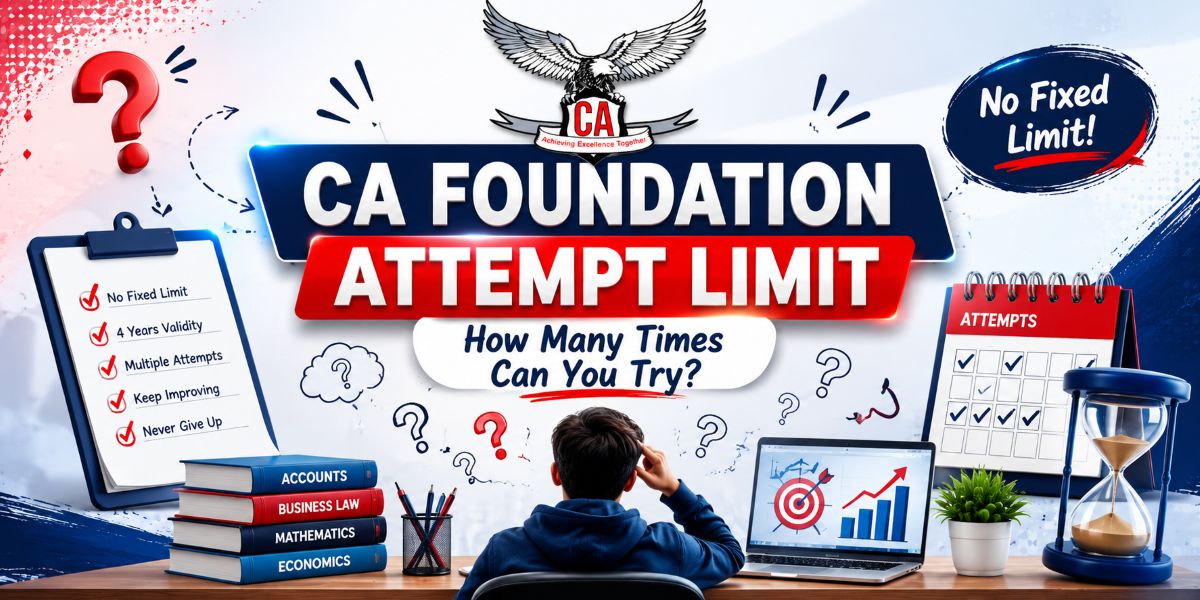 CA Foundation Attempt Limit: How Many Times Can You Try?