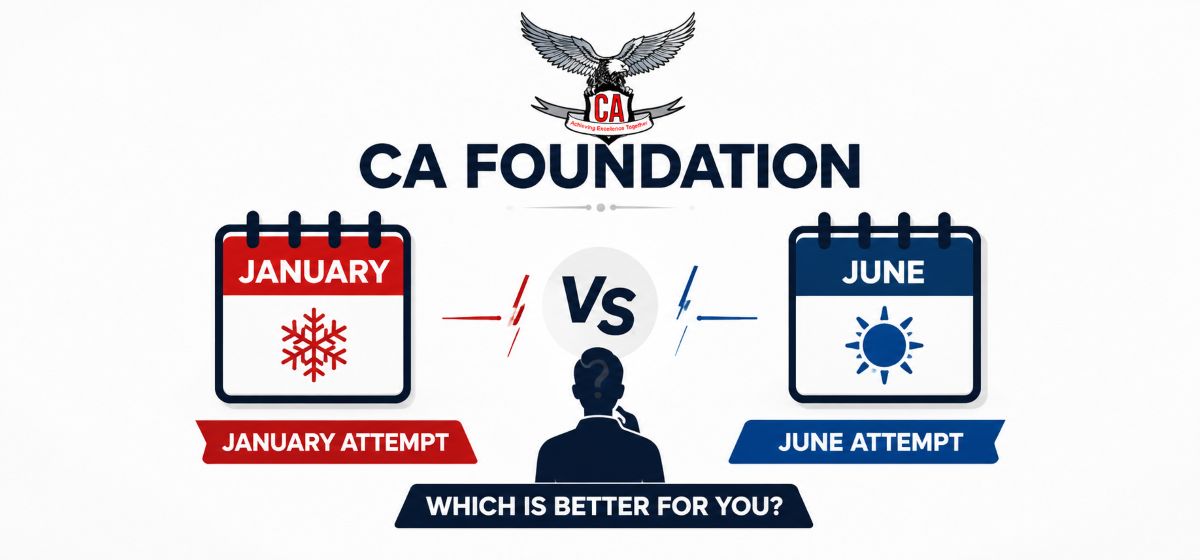 CA Foundation January vs June Attempt: Which Is Better for You?