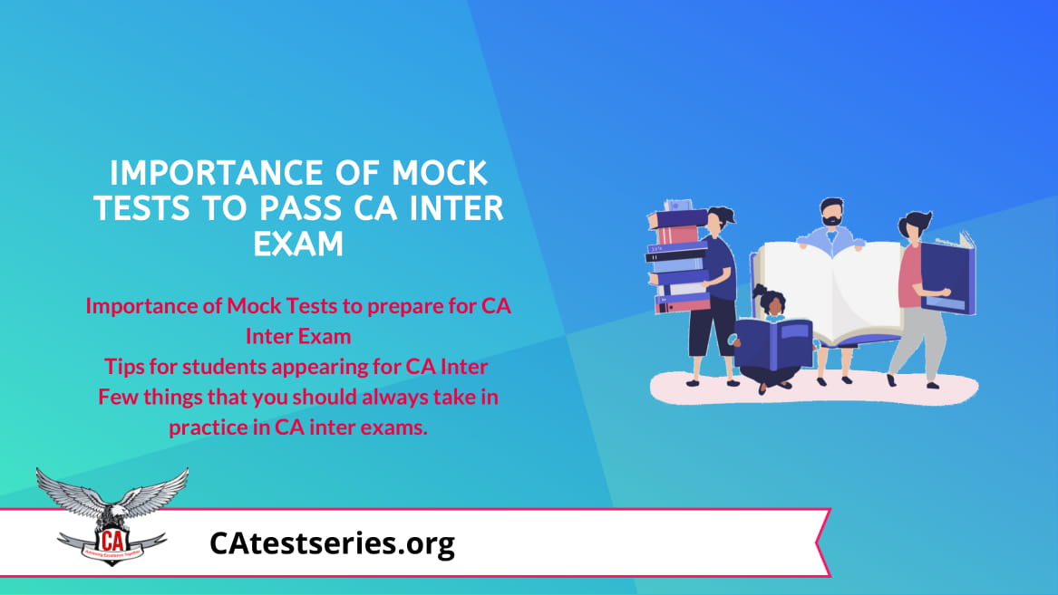 CA Intermediate ICAI Mock Test Papers May 2024  & Past Attempts in Pdf 