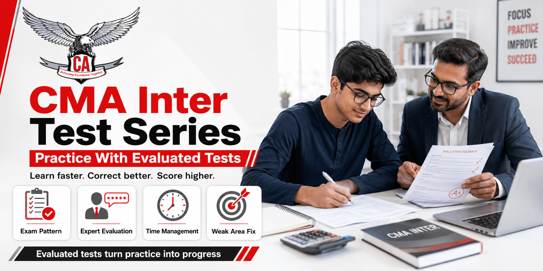 CMA Inter Test Series: Why Practice With Evaluated Tests Matters