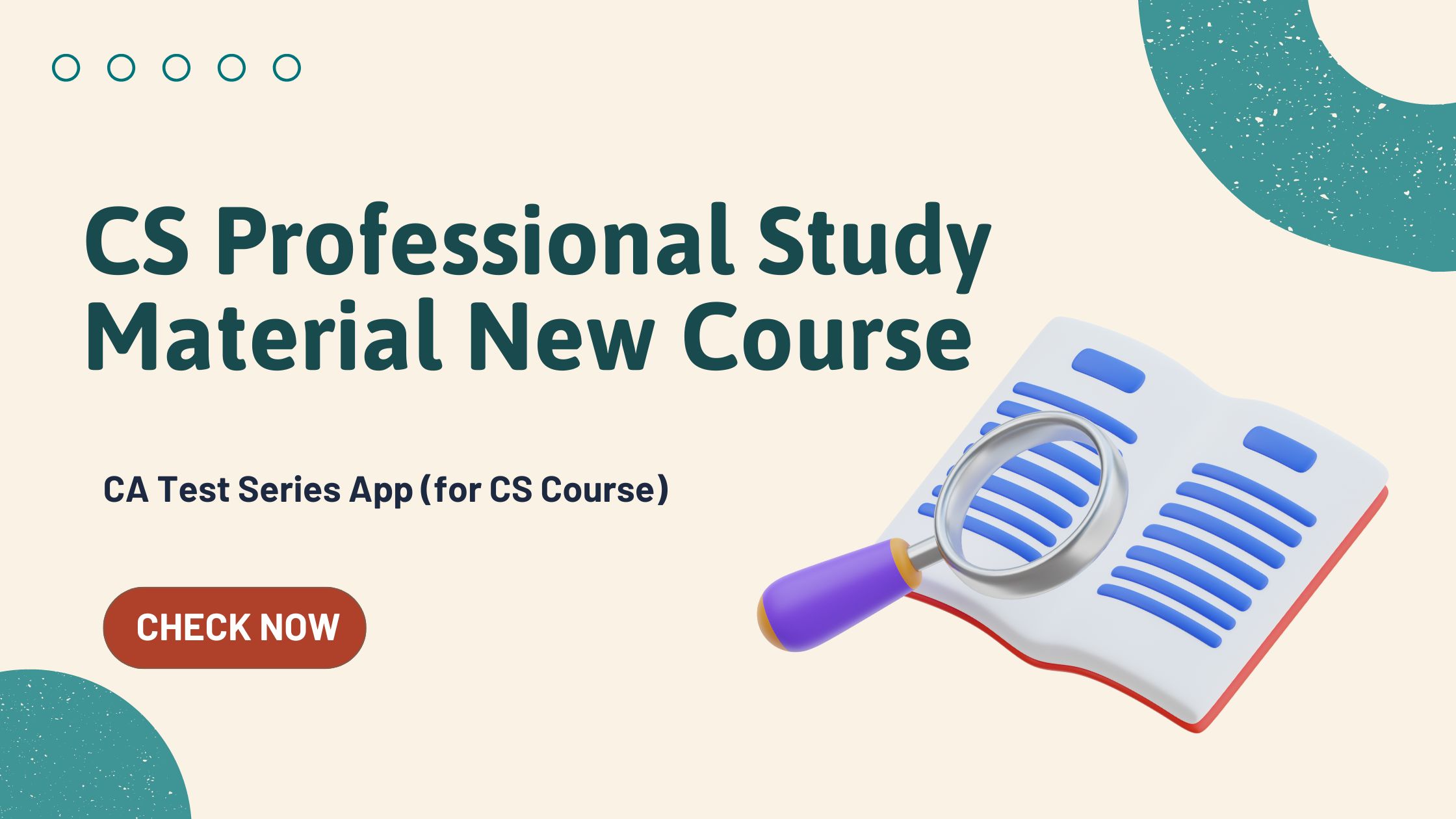 CS Professional Study Material ICSI New Course Download in PDF