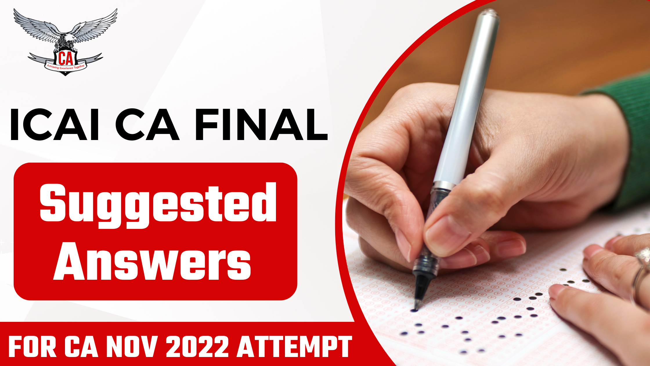 CA Final ICAI Suggested Answers of May 2023 for November 2023 | PDF Format