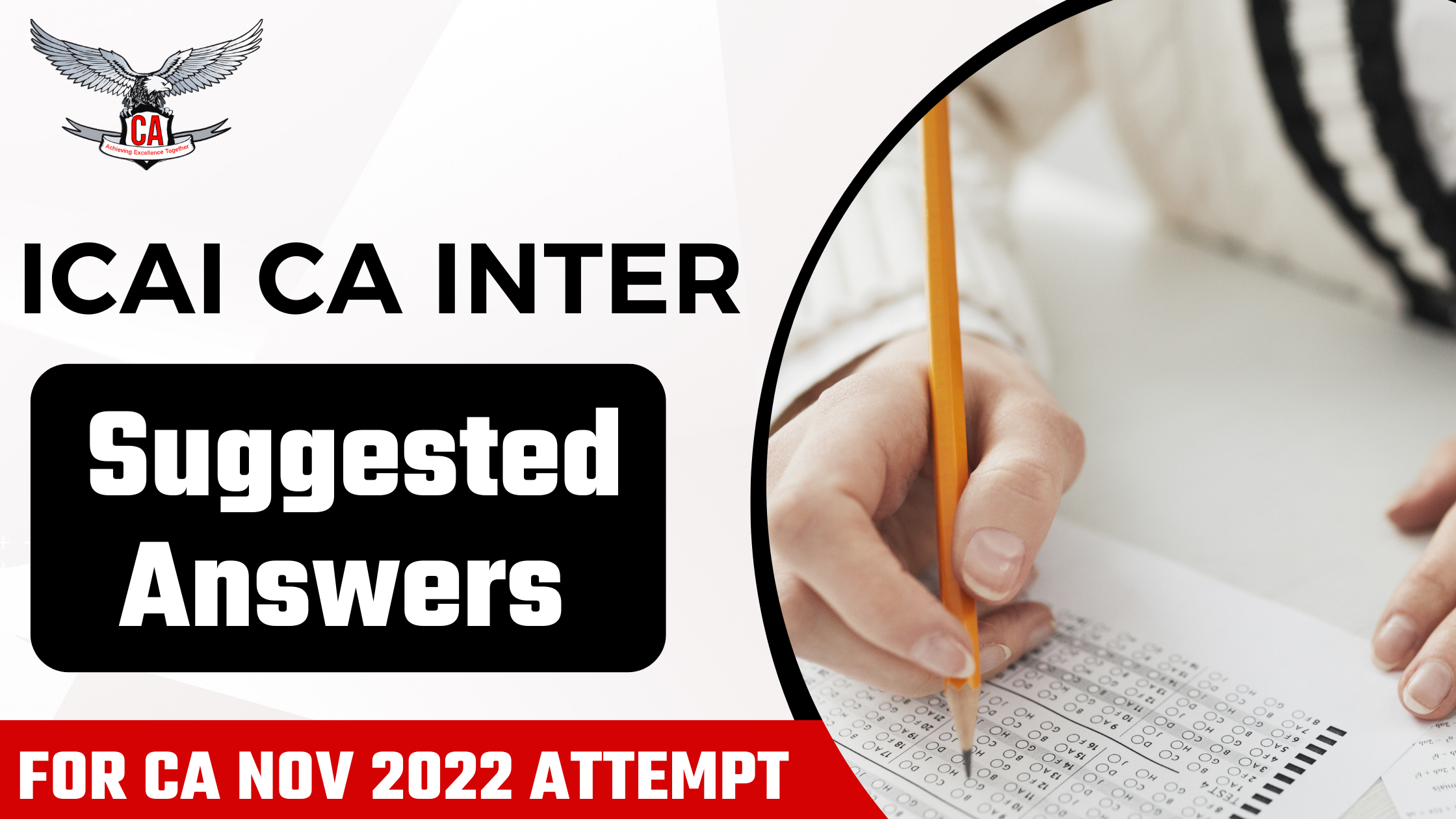 Download CA Inter ICAI CA Exams Suggested Answers Nov 2022