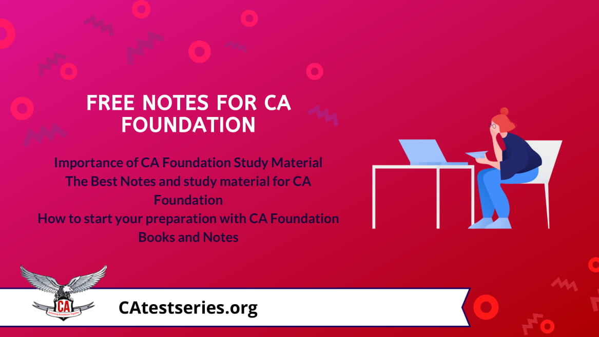 Free Notes of CA Foundation