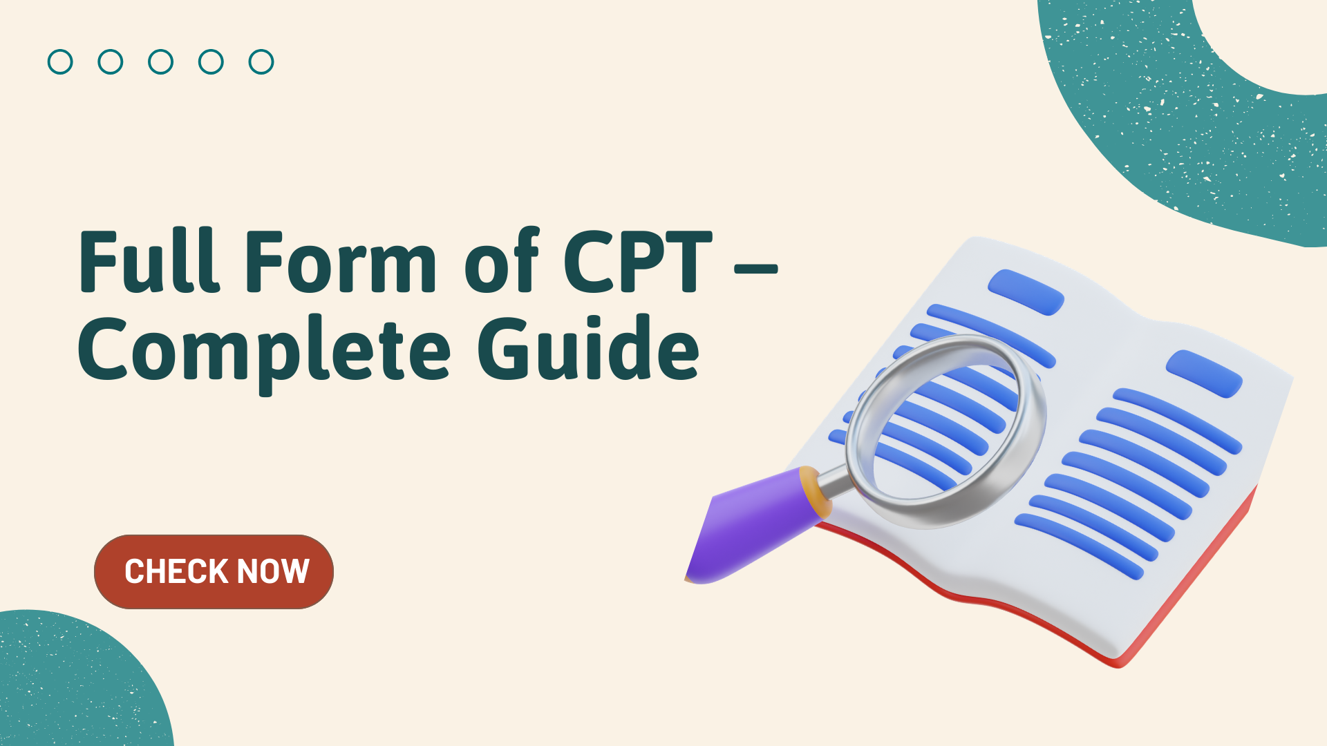 Full Form of CPT – Complete Guide