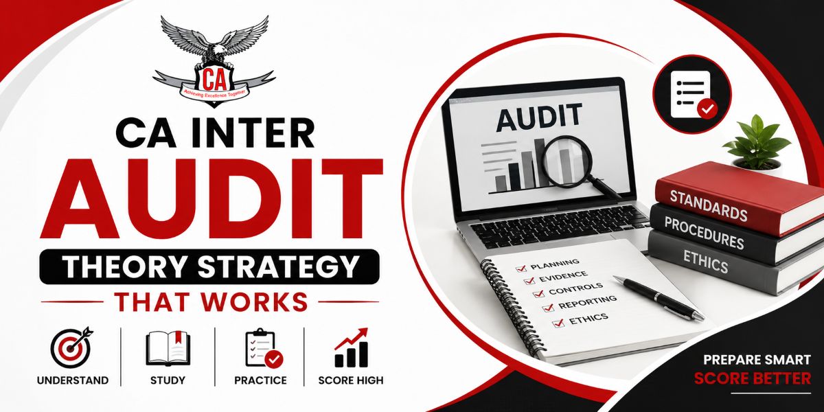 How to Study CA Inter Audit: Theory Paper Strategy That Works