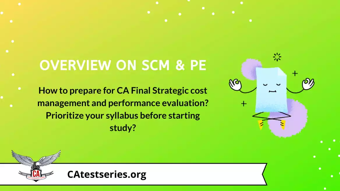 How to Prepare for CA Final SCMPE New  (MCQ's) May 2024 | Tips and Tricks