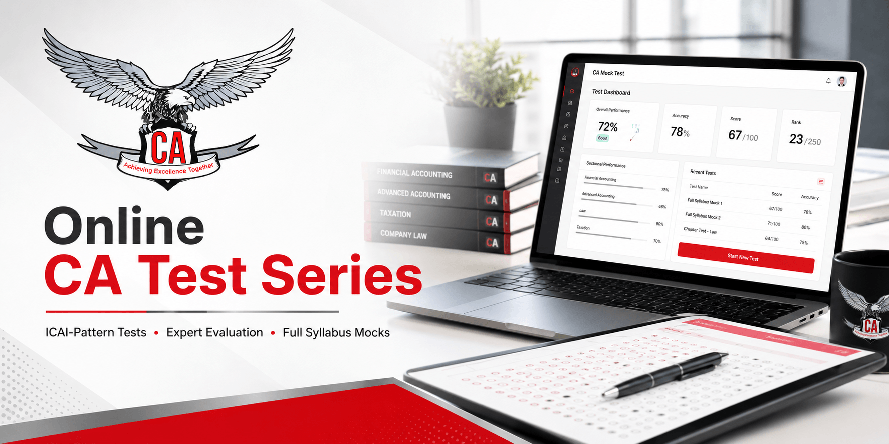 What to Expect from an Online CA Test Series: Features That Actually Matter