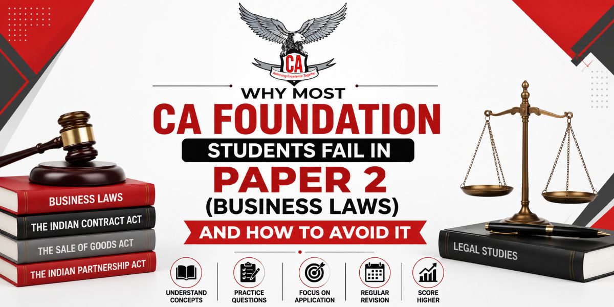 Why Most CA Foundation Students Fail in Paper 2