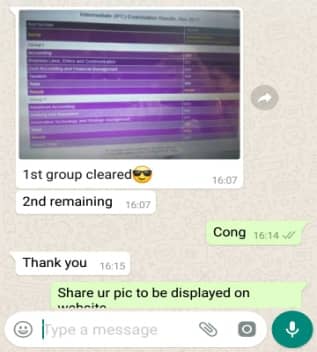 Student WhatsApp Feedback Screenshot 19