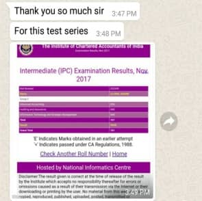 Student WhatsApp Feedback Screenshot 6
