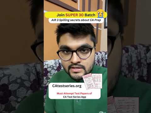 CA Inter strategy for the last 60 days