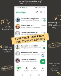 Student WhatsApp message
