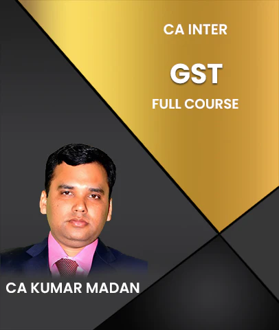 CA Final Indirect Taxation (IDT) Regular Course by Kumar Madan	