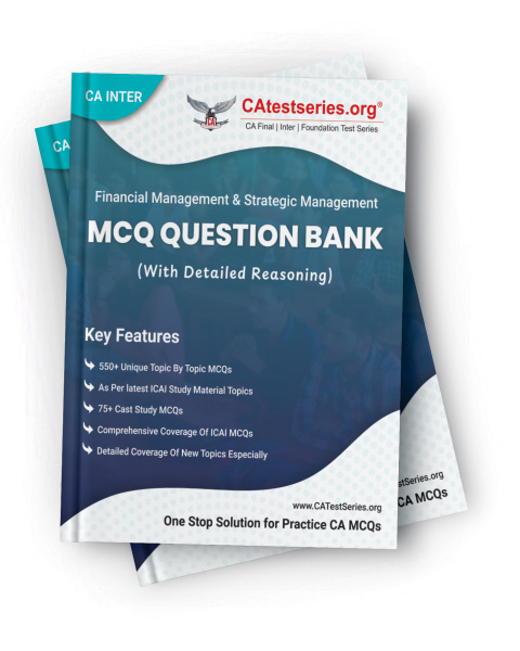 CA Inter FM and SM MCQ Question Bank by CA Test Series - Book