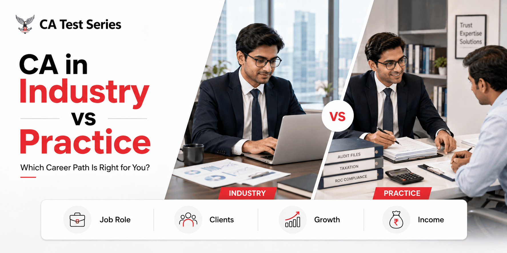 CA in Industry vs CA in Practice Which Career Path Is Right for You