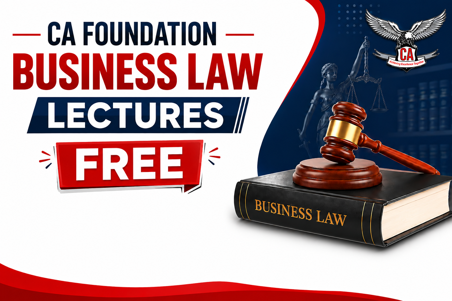 CA Foundation Business Law Lectures Free | Notes & Strategy