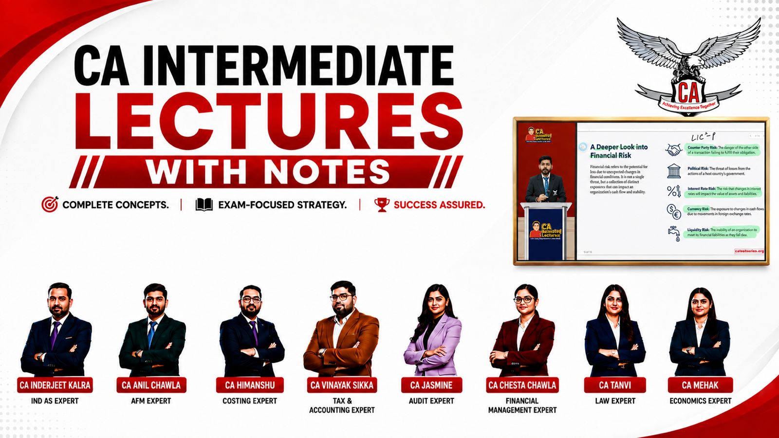 CA Intermediate Exam Strategy, Structure & Preparation Tips