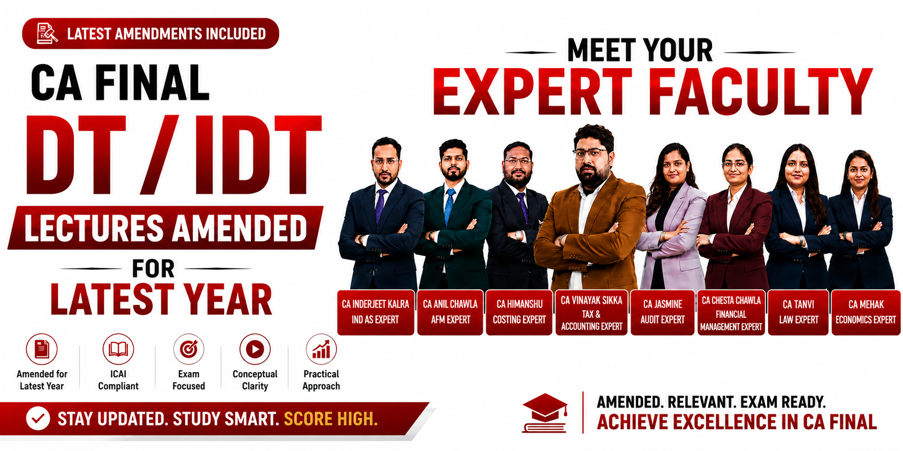 Complete Guide to CA Final DT/IDT Lectures – Latest Amendments