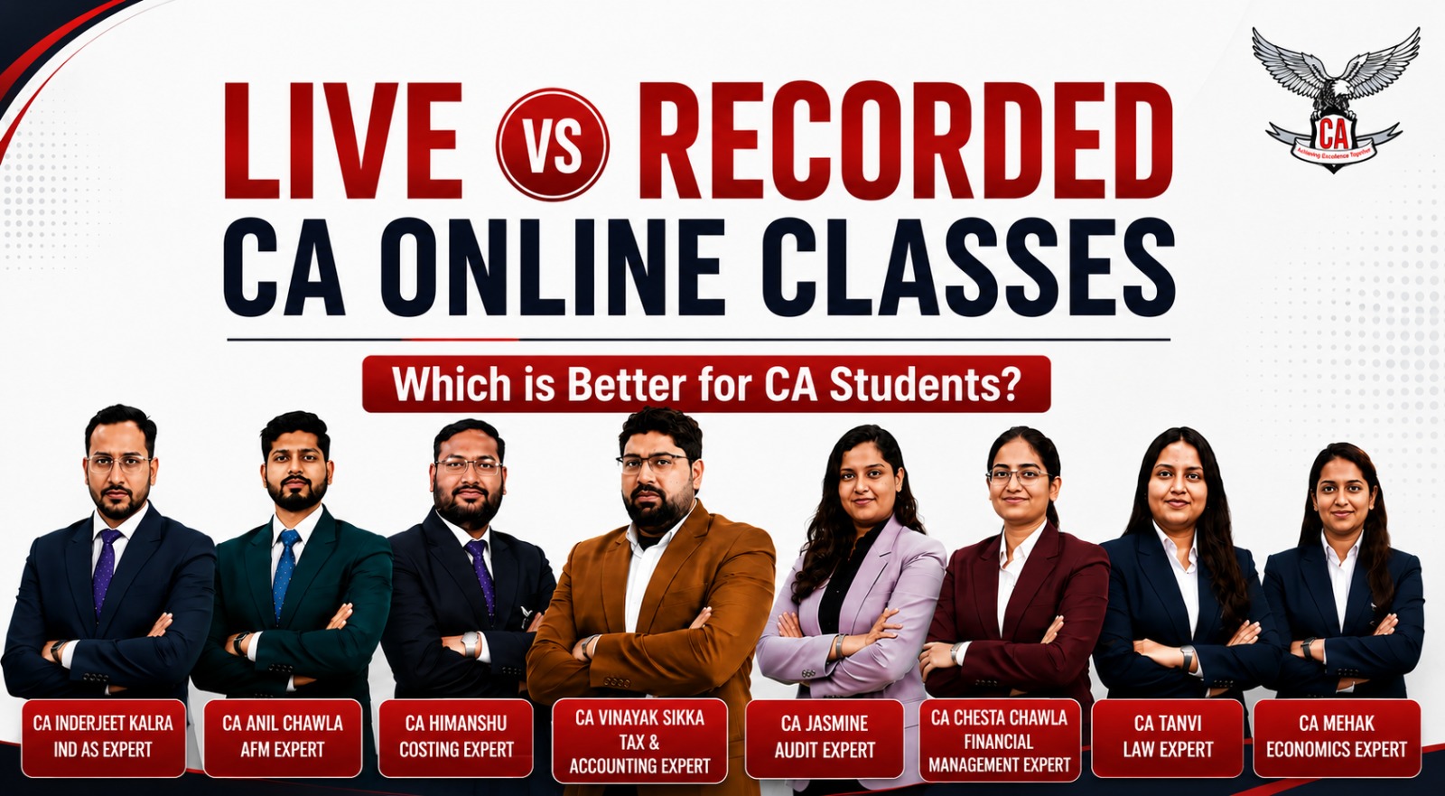  Live vs Recorded CA Online Classes: Which is Better for CA Students?