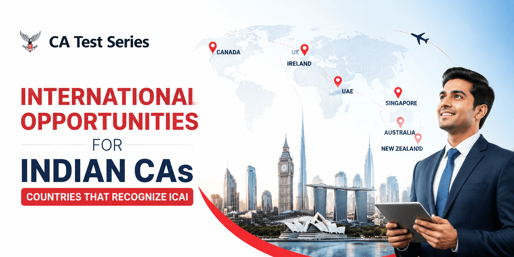 International Opportunities for Indian CAs: Countries That Recognize ICAI