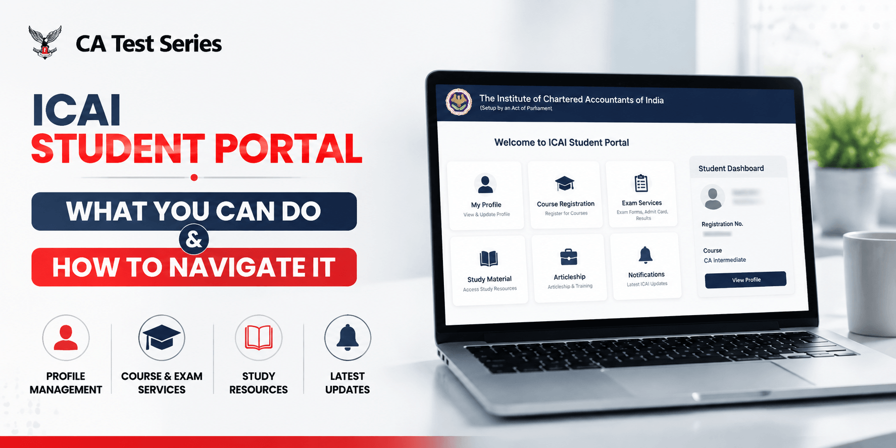 ICAI Student Portal: What You Can Do and How to Navigate It