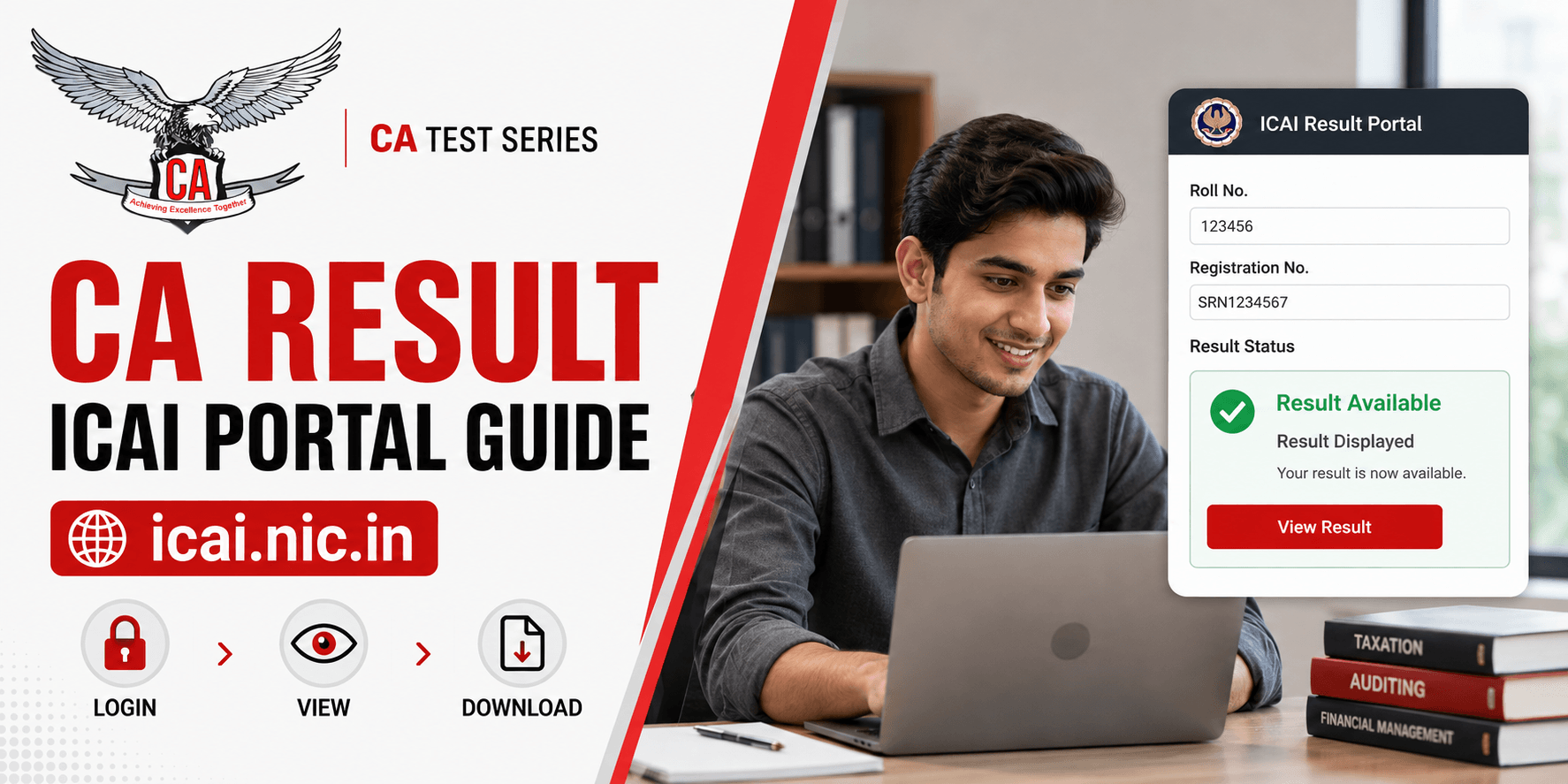How to Check CA Result on ICAI Portal: icai.nic.in Guide
