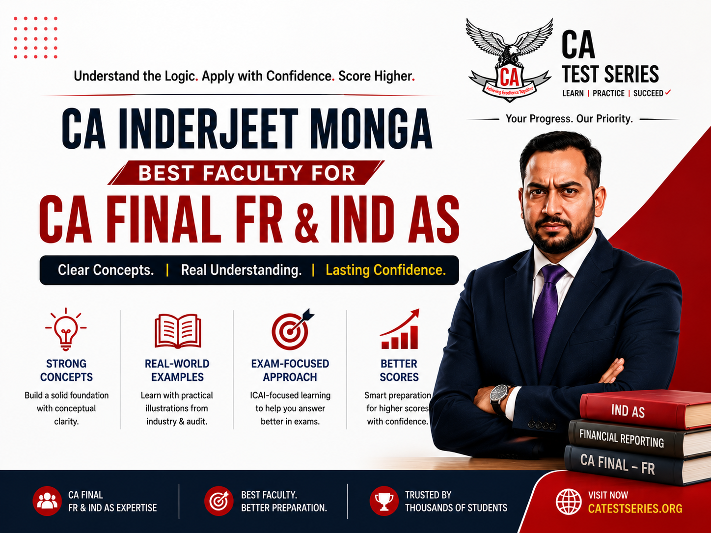 CA Inderjeet Monga – Best Faculty for CA Final FR & Ind AS