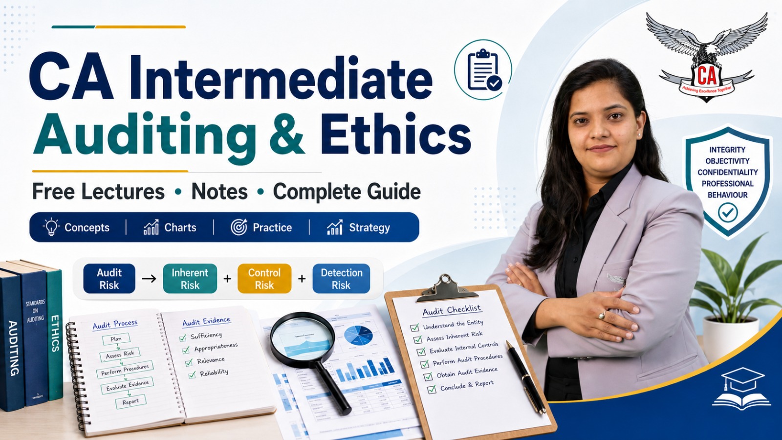 CA Inter Audit & Ethics: Free Lectures, Notes, Guide