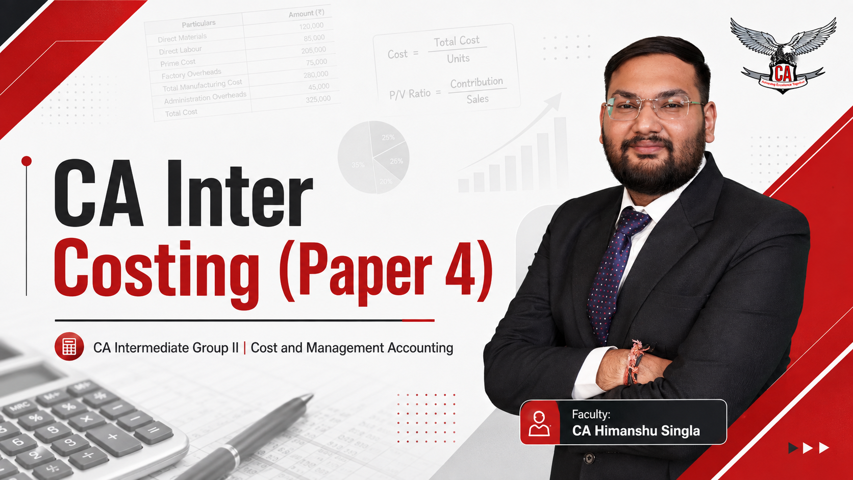 CA Inter Costing (Paper 4): Syllabus, Weightage & 10-Day Plan