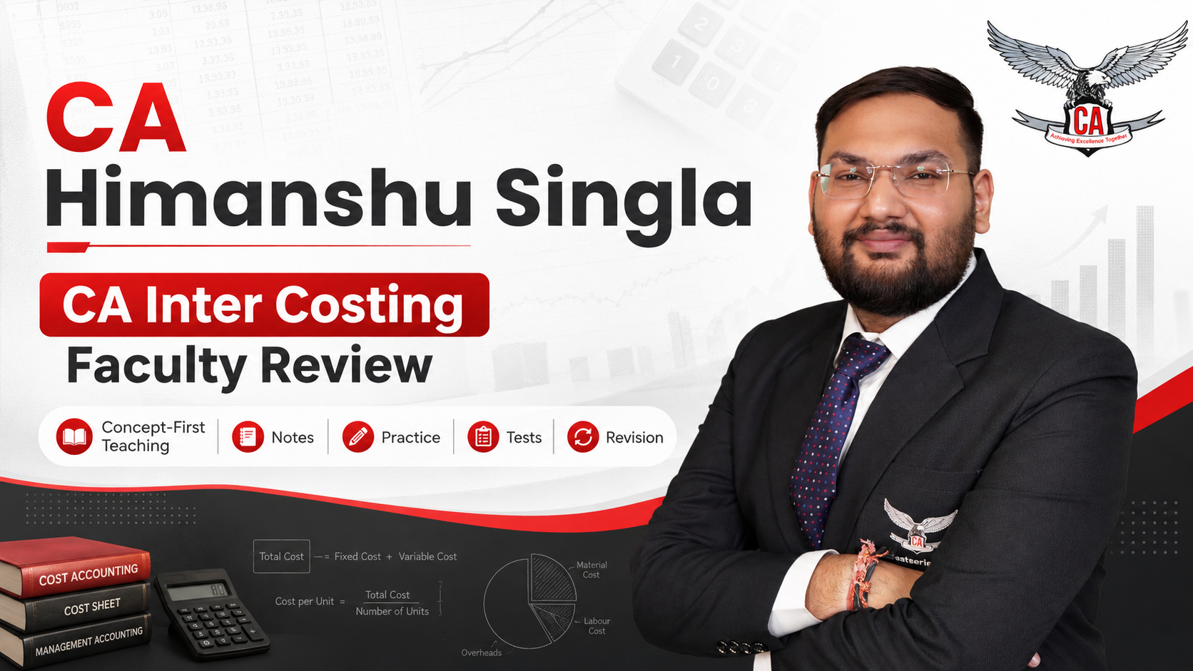CA Himanshu Singla for CA Inter Costing: Faculty Review