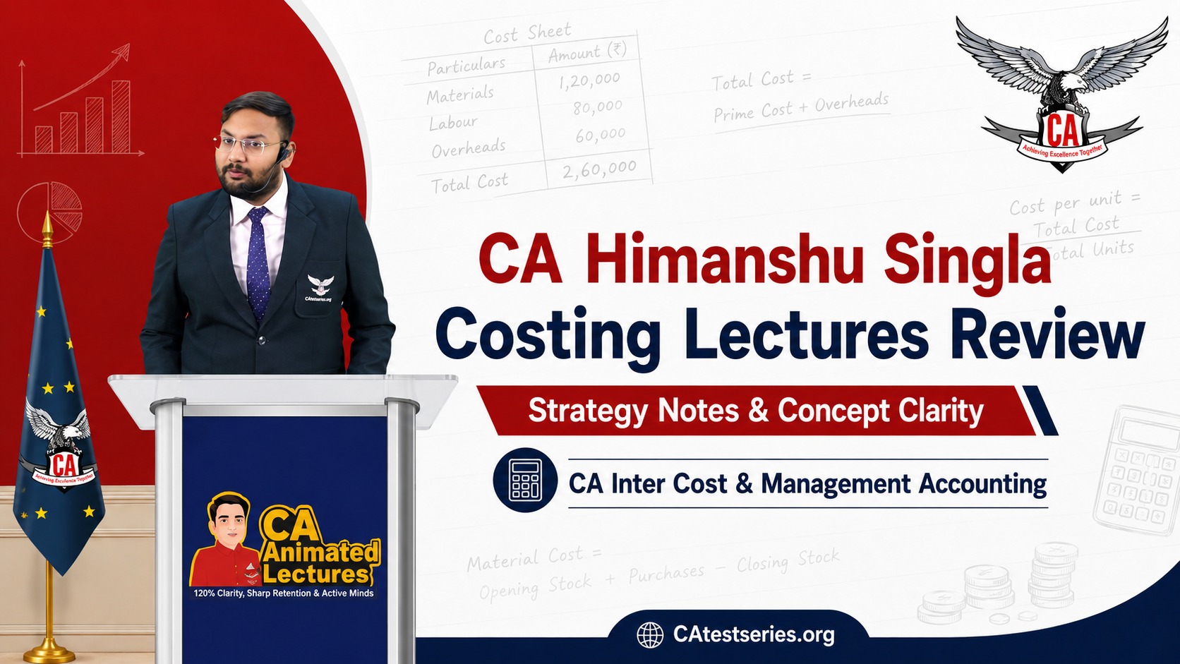 CA Himanshu Singla Costing Classes Review  at CAtestseries