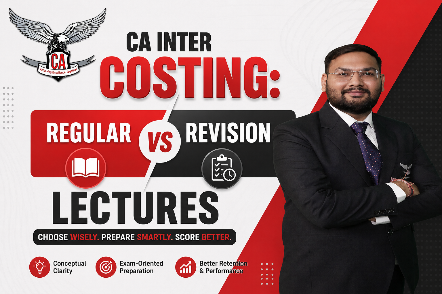  CA Inter Costing: Regular vs Revision Lectures