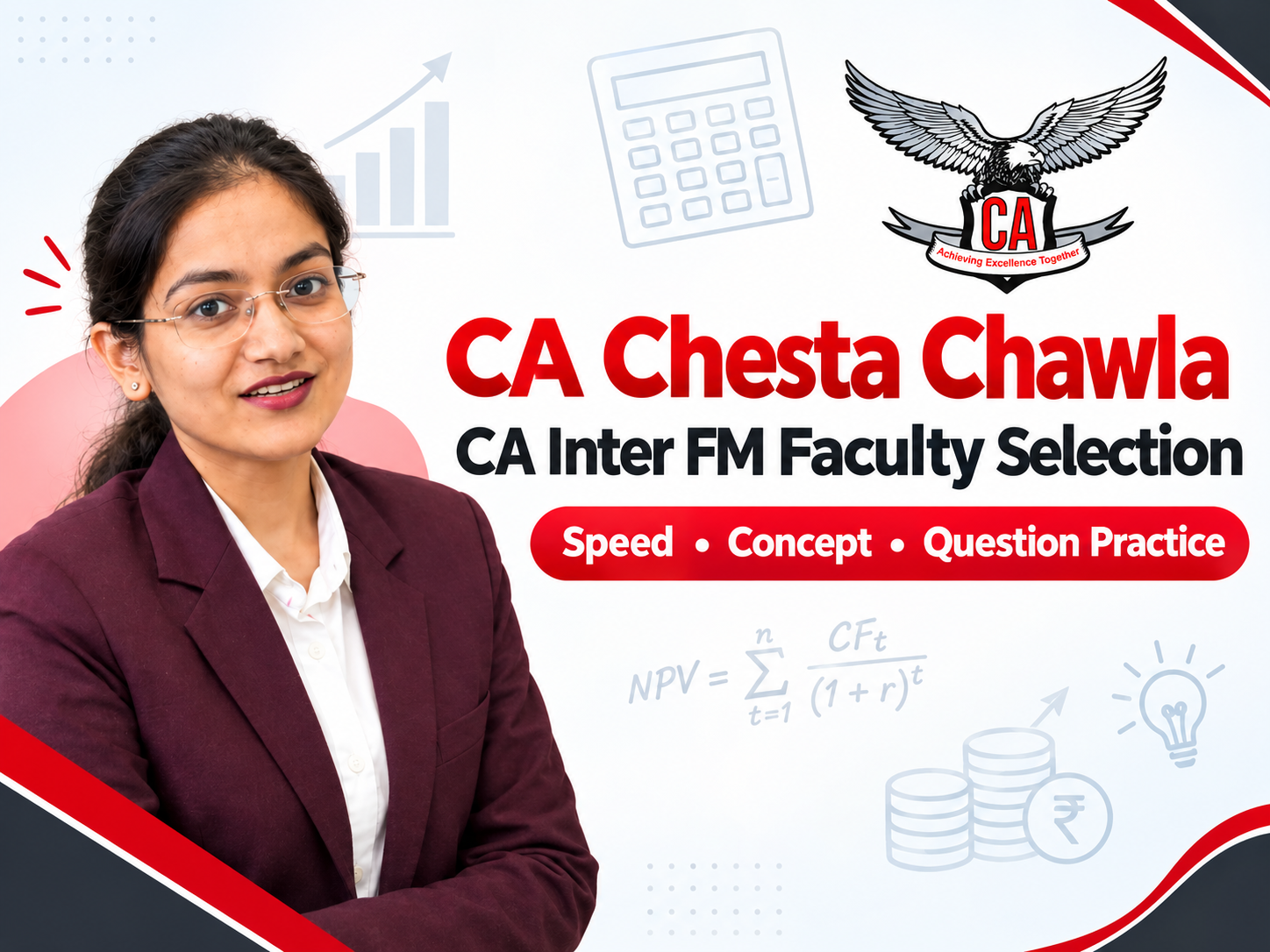 Best CA Inter FM Faculty | CA Chesta Chawla Review