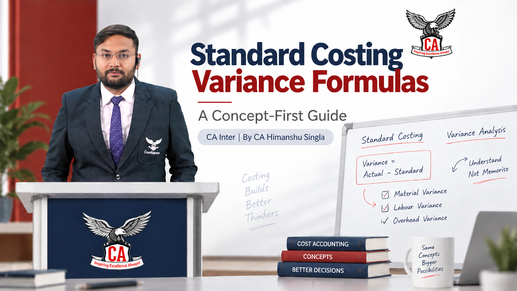 Standard Costing Variance Formulas: A Concept-First Guide 