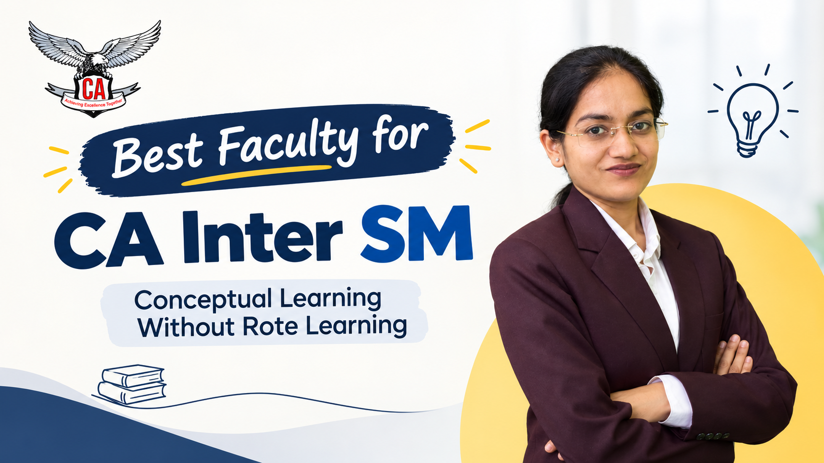Best Faculty for CA Inter SM: Conceptual Learning Without Rote Learning