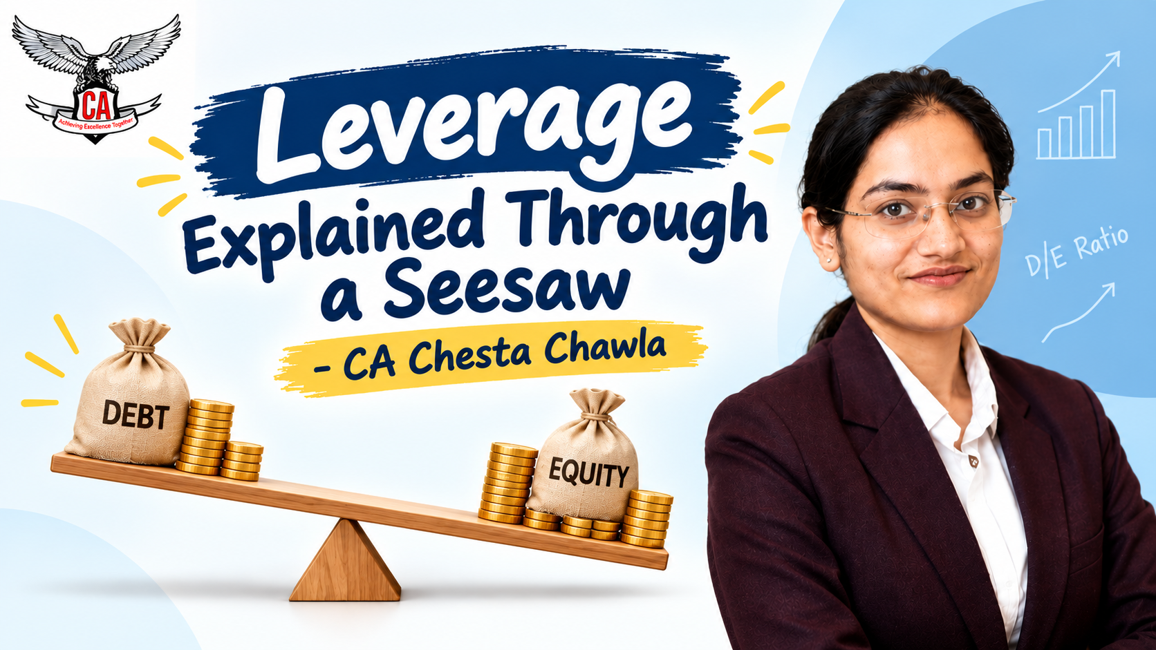 Leverage Explained Through a Seesaw: CA Chesta Chawla