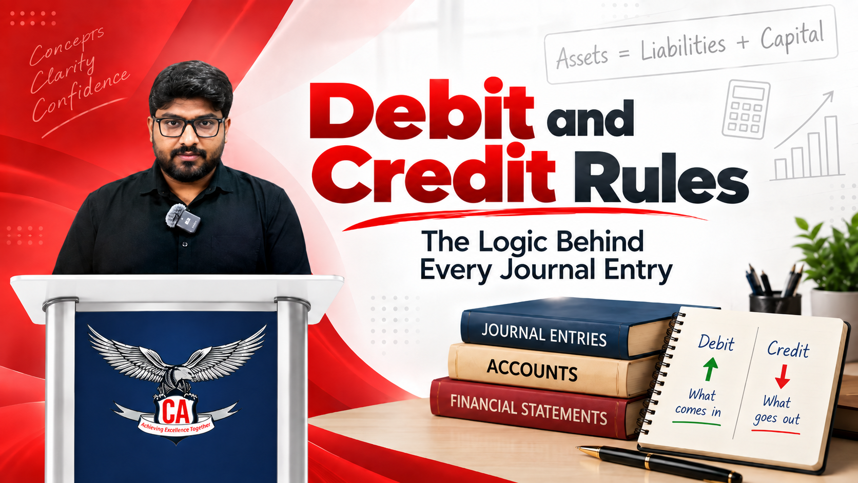 Debit and Credit Rules: The Logic Behind Every Journal Entry