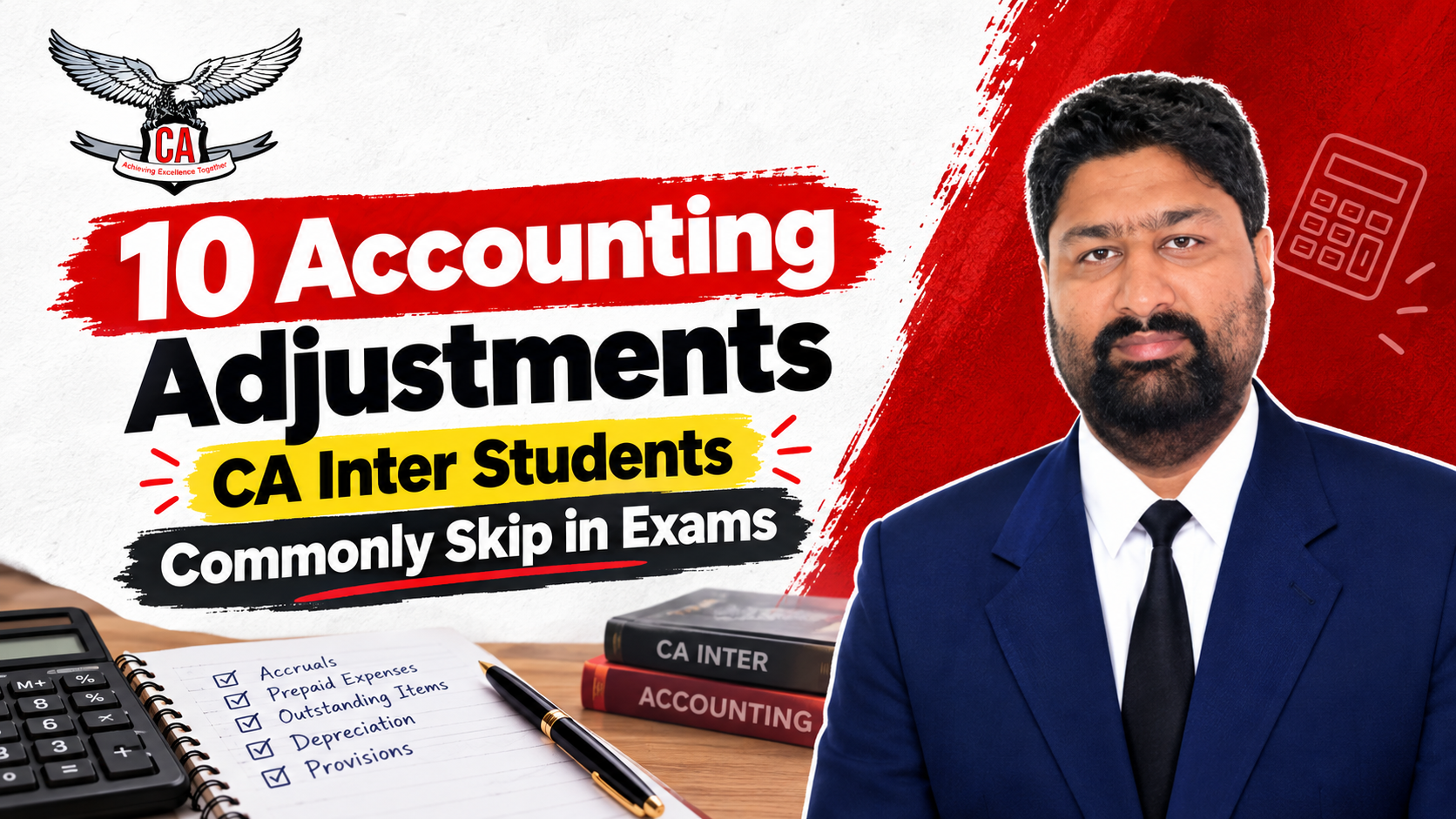 10 Accounting Adjustments CA Inter Students Commonly Skip in Exams
