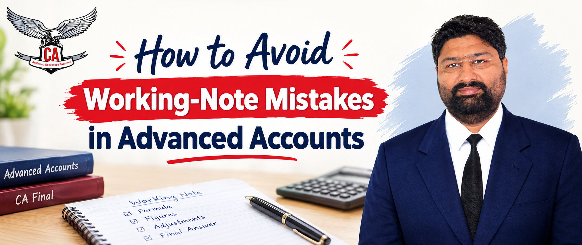 How to Avoid Working-Note Mistakes in Advanced Accounts