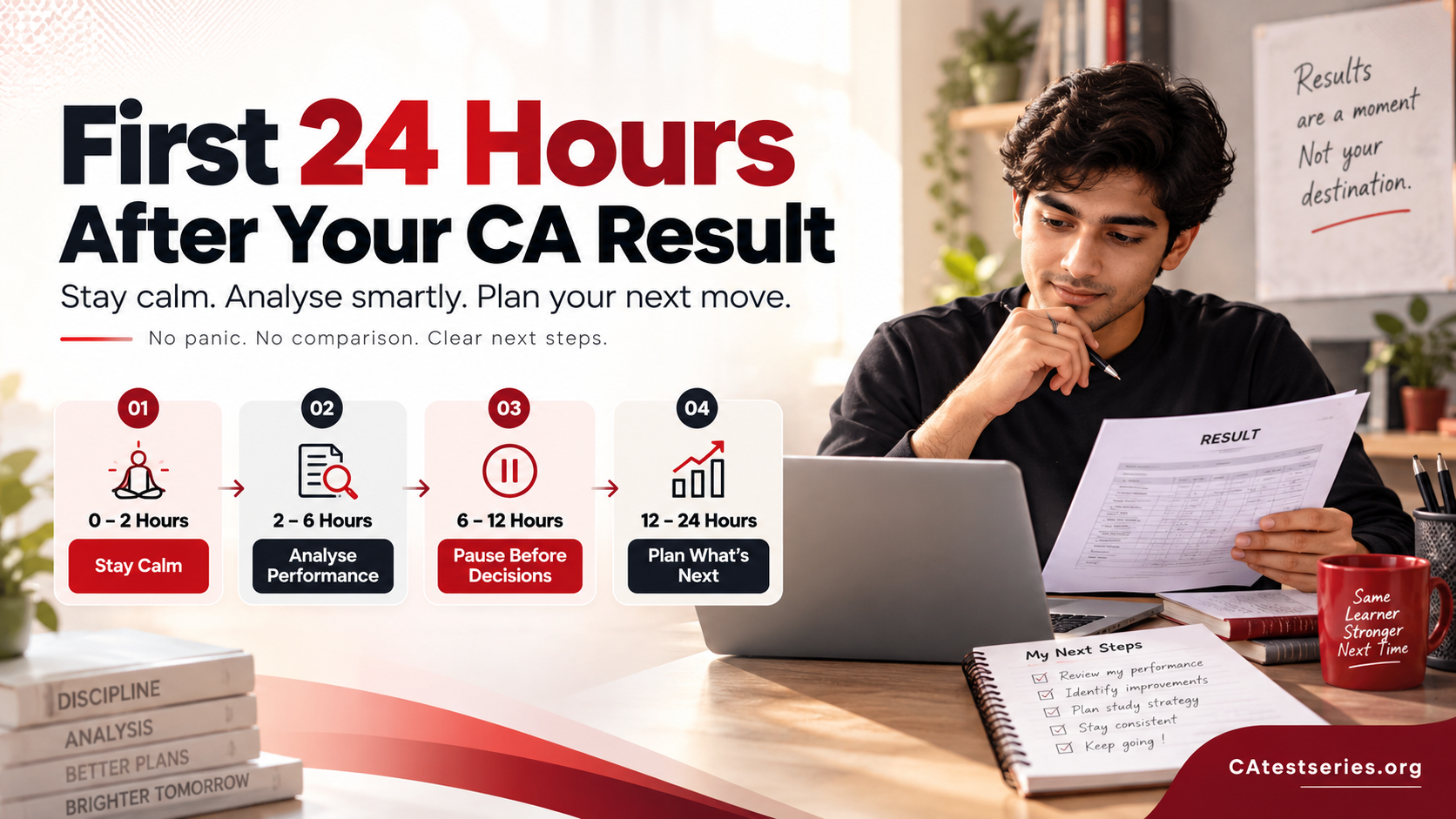 What Should You Do in the First 24 Hours After Your CA Exam Result?