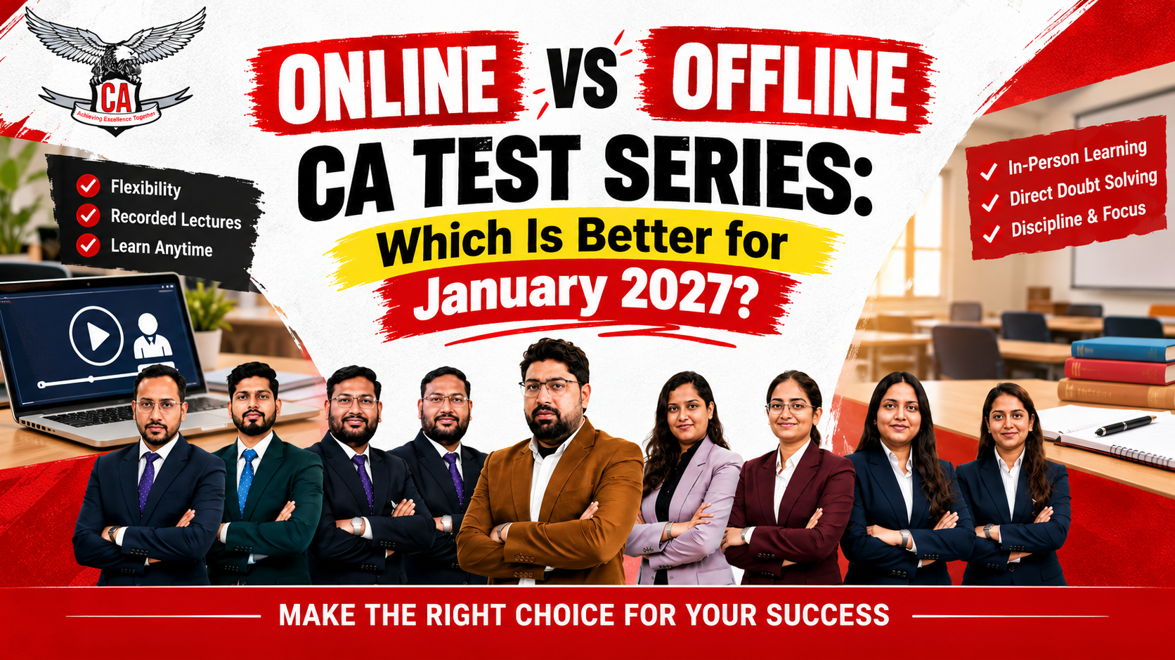 Online vs Offline CA Test Series: Which Is Better for January 2027?