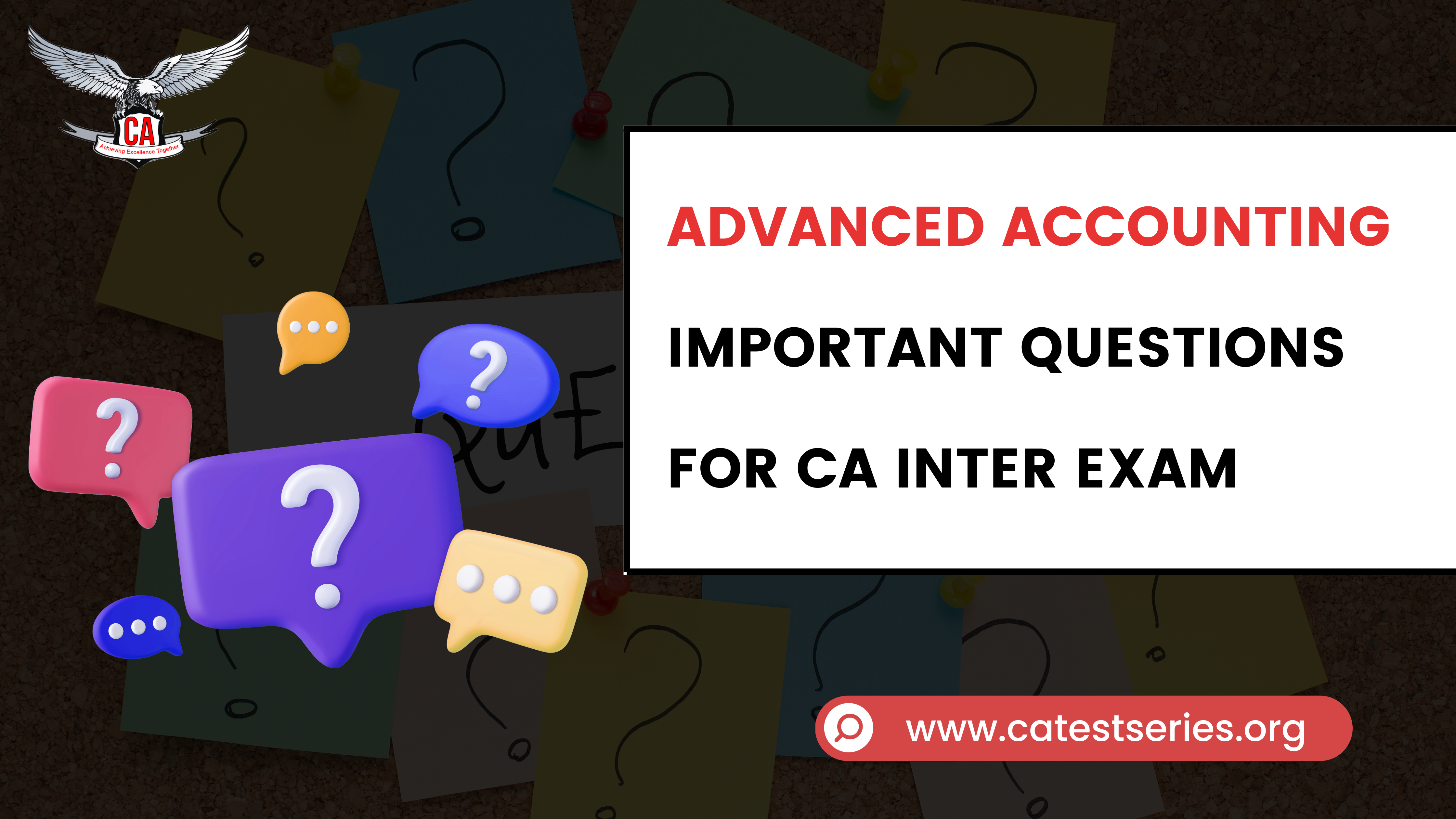 Advanced Accounting Important Questions for CA Inter