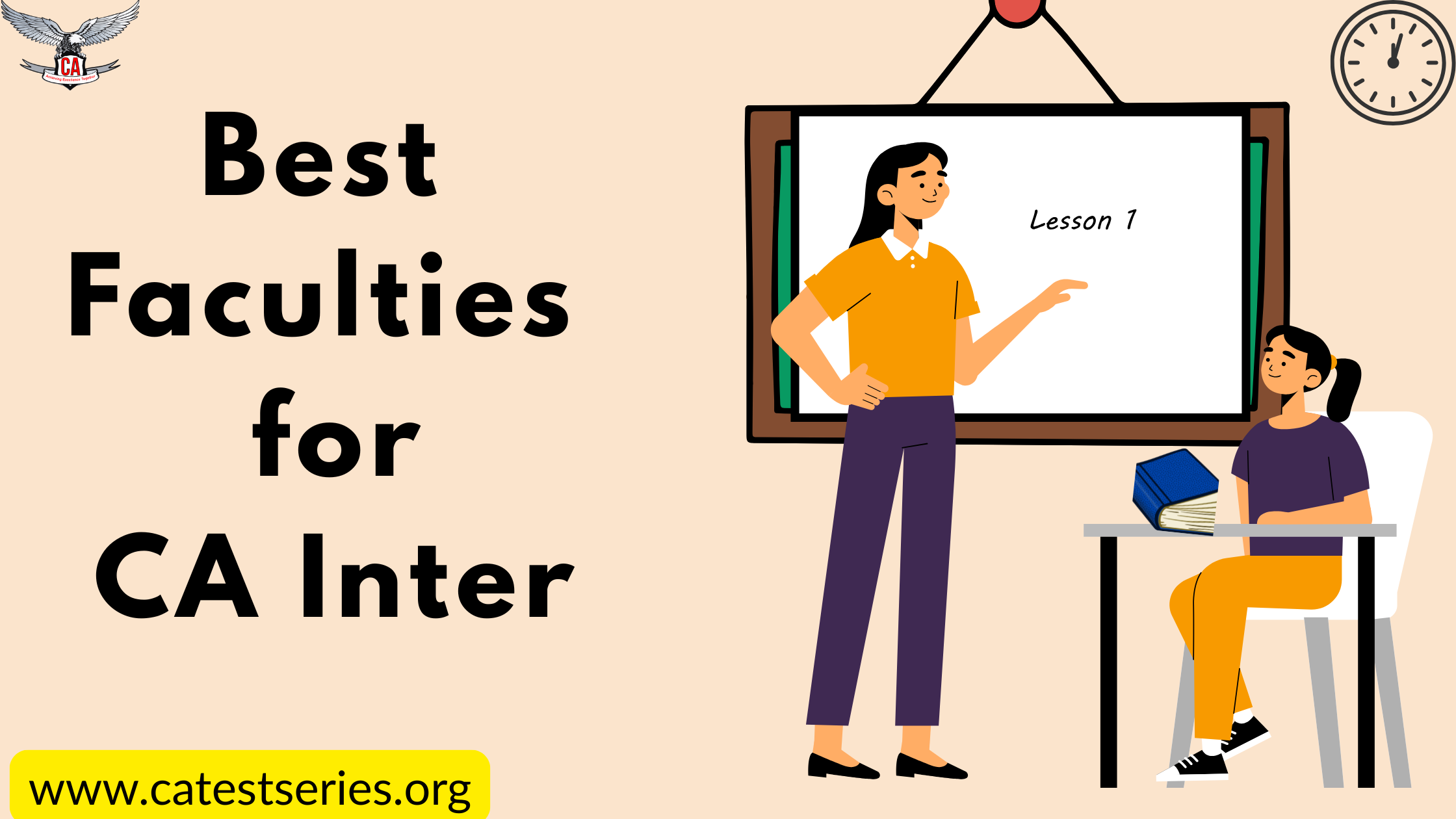Best Faculties for CA Intermediate Group 1 and Group 2 Online Offline | As Per Student Type