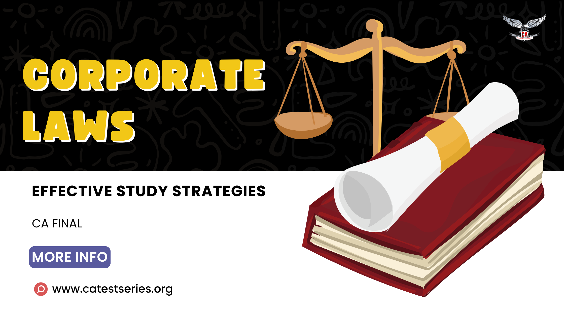 Corporate Laws: Effective Study Strategies for CA Inter | For 2026 ICAI Exams & Study Material