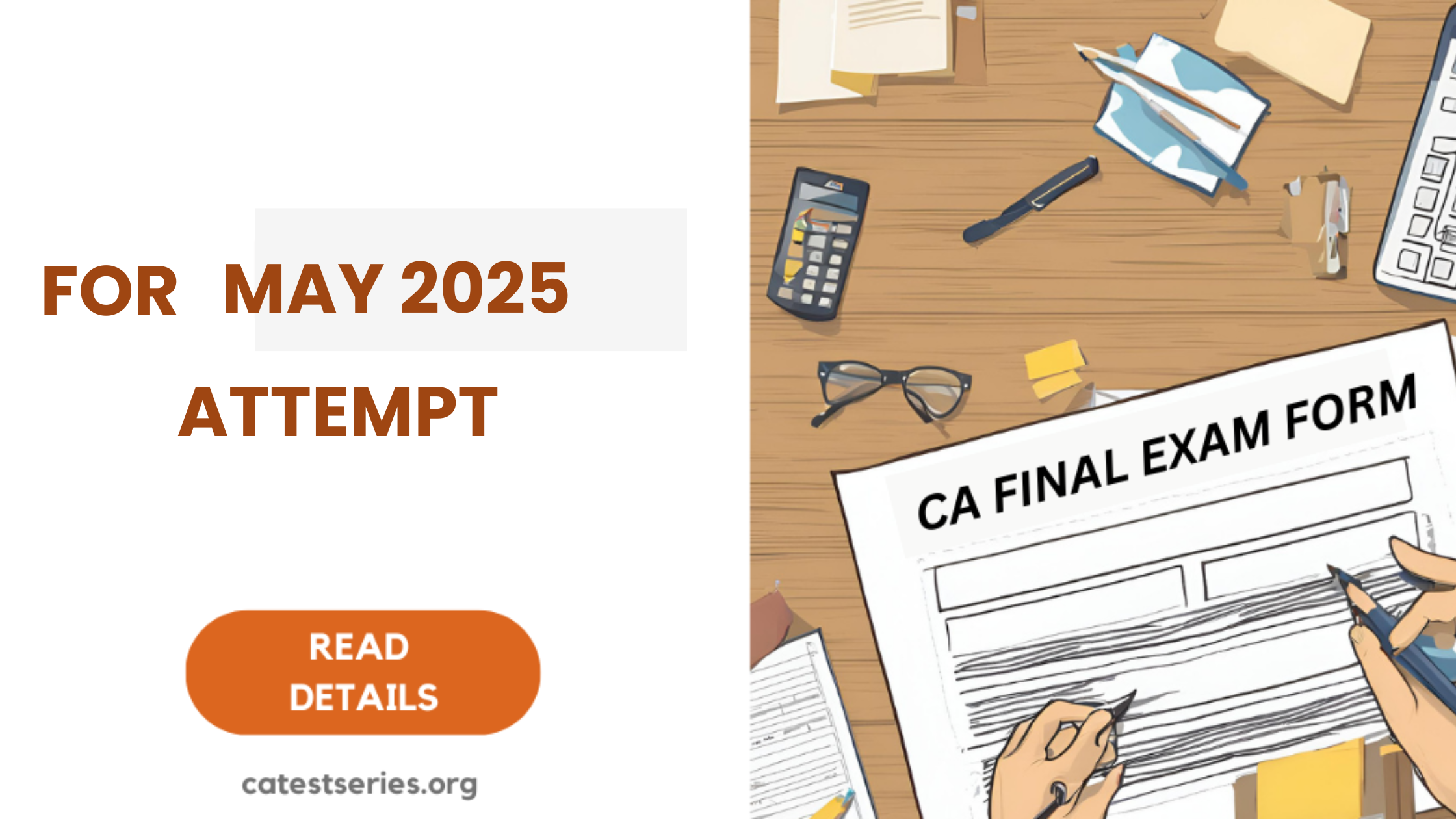 CA Final Exam Form for ICAI 2026 Exams | Exam Form Fee and Registration Link