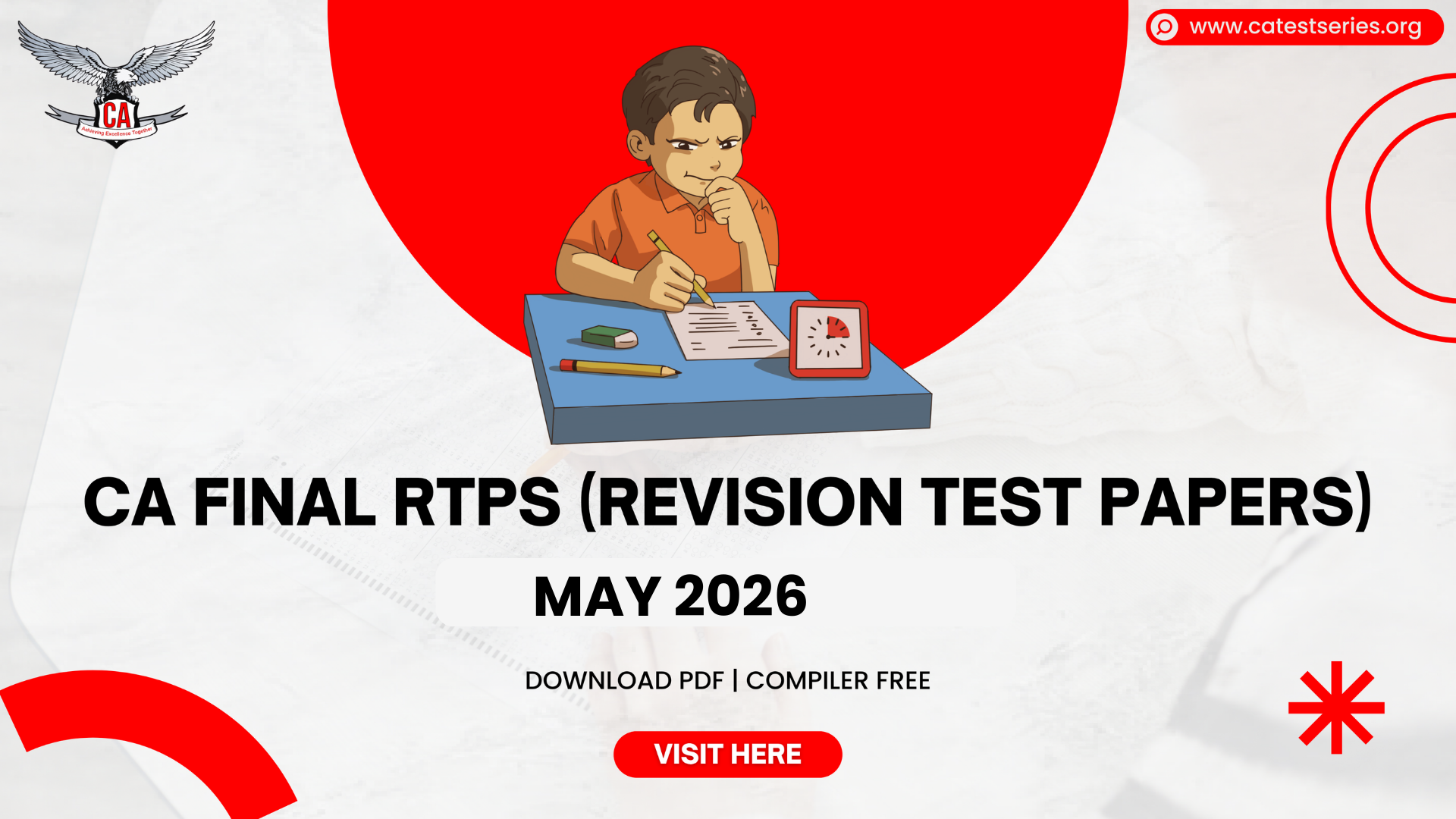 CA Final RTPs (Revision Test Papers) September 2026 | Download PDF Compiler Free